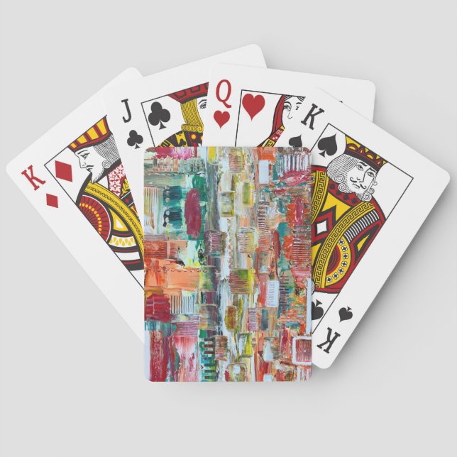 Ta tillbaka uppspelningskort casinokort (Baksidan)