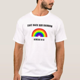 Ta tillbaka vår regnbåge tee shirt