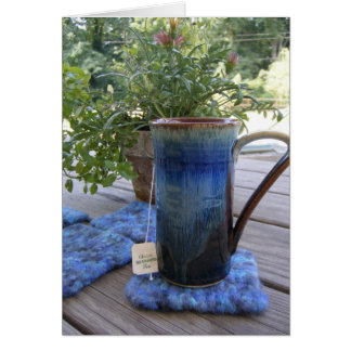 Ta Time för Tea Hälsningskort