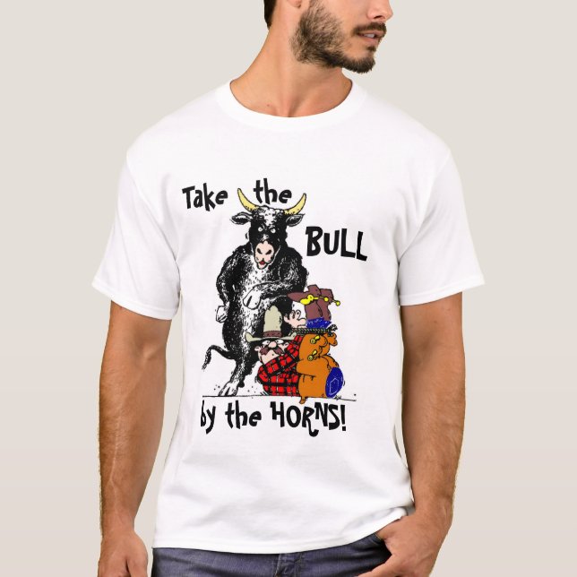 Ta tjuren vid hornsna! tee (Framsida)