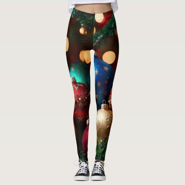 Ta upp komfort och Chef med vår julbalgin Leggings (Framsida)