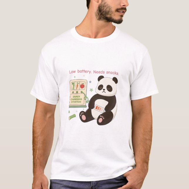 Ta upp med Bamboo Snacks T Shirt (Framsida)