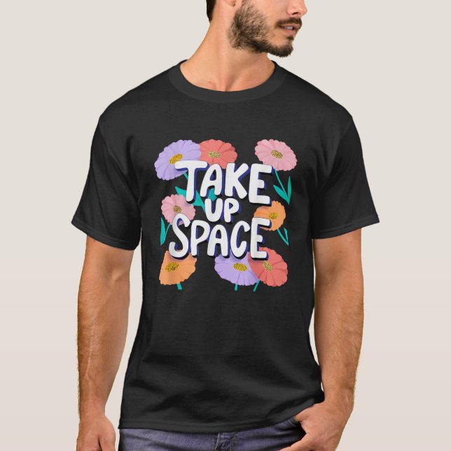 Ta upp rymdapparat t shirt (Framsida)