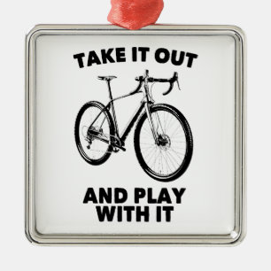 Ta ut den och spela med den. julgransprydnad metall