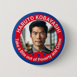 Ta ut en Bita ur Fattigdom och Crime Photo Knapp