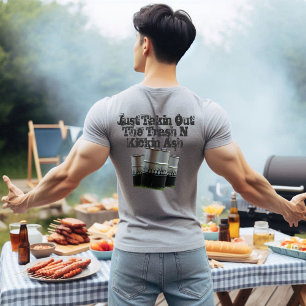 Ta ut rökare från Sopor-trumman BBQ T Shirt