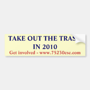 TA UT SOPOR I 2010, få involverad - www…., Bildekal