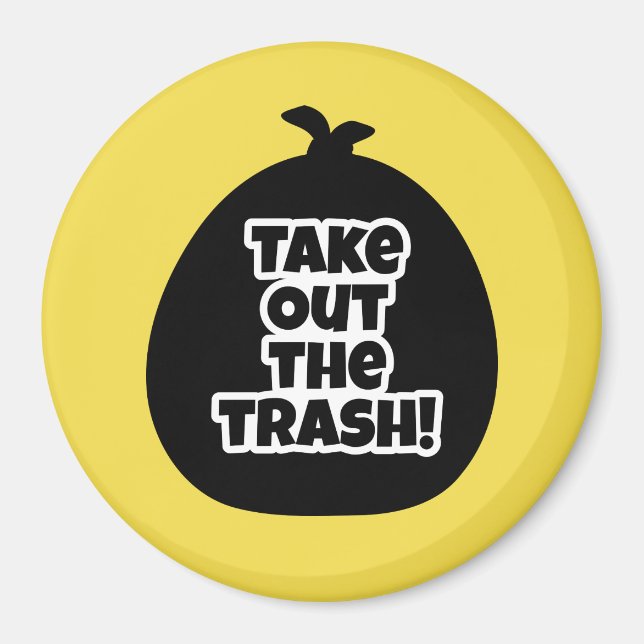 Ta ut Sopor! Magnet (Framsidan)