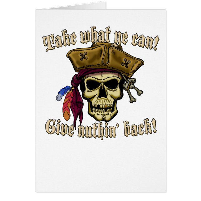 Ta vad du kan hälsningskort (Framsidan)