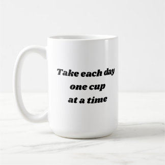 Ta varje dag en kaffemugg för kopp i sänder