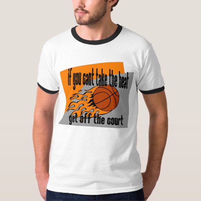 Ta värma - basket t shirt (Framsida)