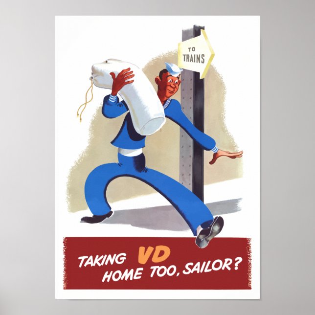 Ta VD Home för Sailor Poster (Framsidan)
