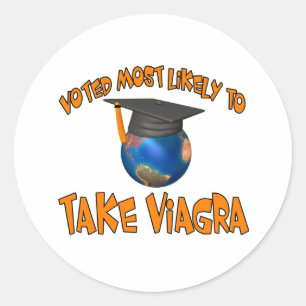 Ta Viagra Runt Klistermärke