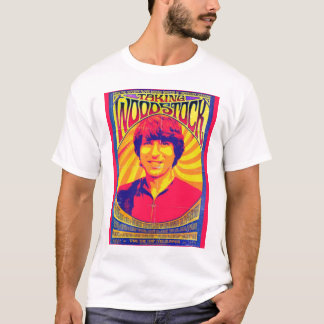 Ta Woodstock den svart utslagsplatsen T Shirt