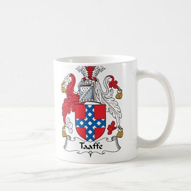 Taaffe familjvapensköld kaffemugg (Höger)