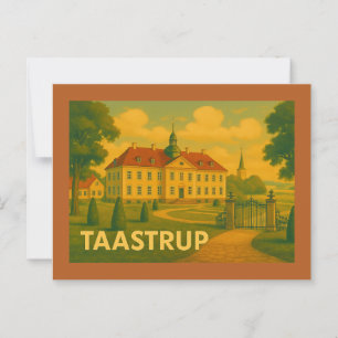Taastrup Danmark torn Vykort