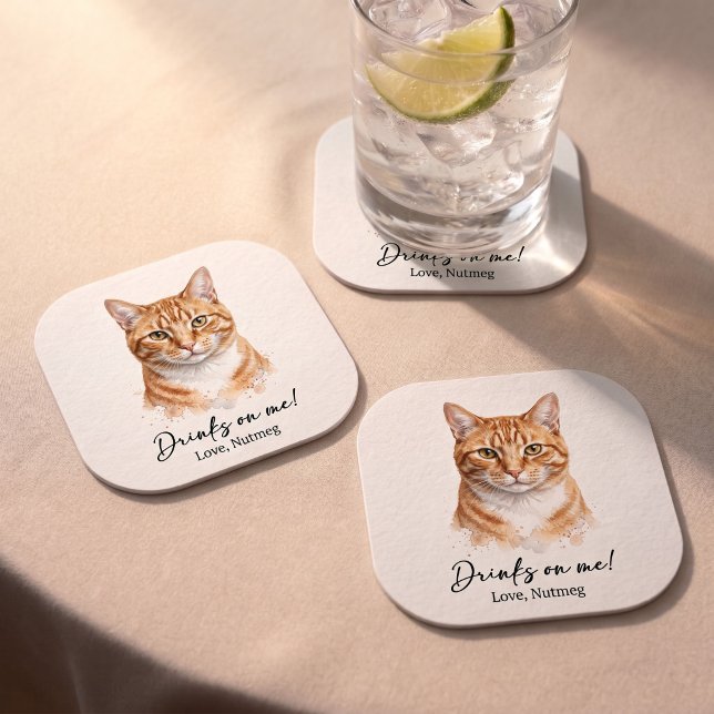 Tabaloo Coaster Underlägg Papper Kvadrat (Coaster (Square) - Tabletop)