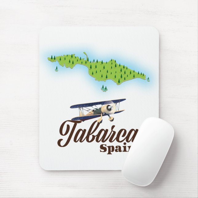 Tabarca Spanien Vacker karta Musmatta (Med mus)