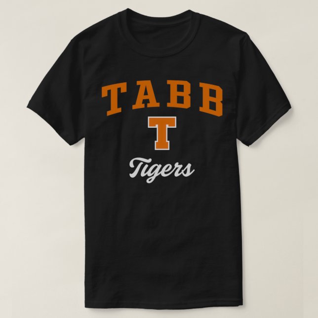 Tabb High School Tigers T Shirt (Design framsida)