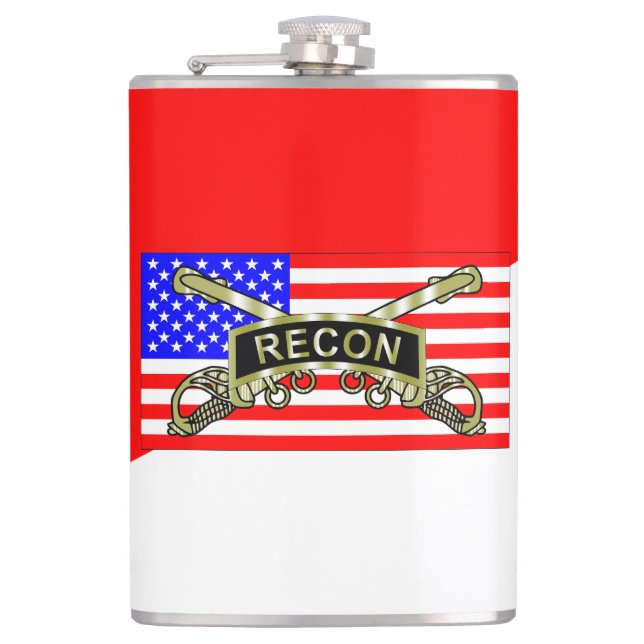 Tabb, Sabers och Rand vinylkolv Fickplunta (Framsidan)