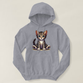 Tabbby Kitten med blå Ögon T Shirt