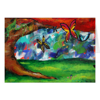 Tabbithas målning hälsningskort