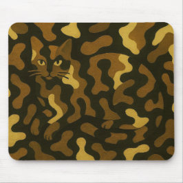 Tabby Cat Camouflage Art Musmatta