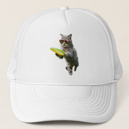 Tabby Disk Golfer Baseball Hat Keps