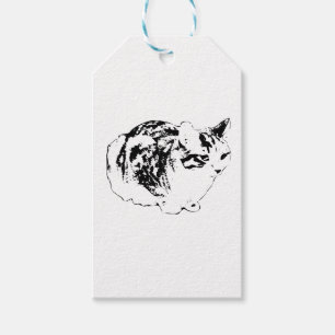 Tabby Gift Märkre, Merry Avslutar Presentetikett