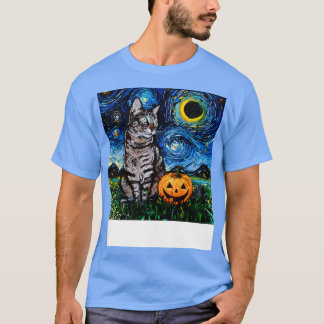 Tabby Halloween Cats T Shirt