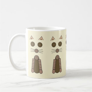 Tabby katt kaffemugg