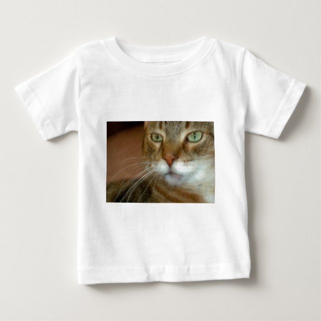 Tabby katt Kärlek T Shirt (Framsida)