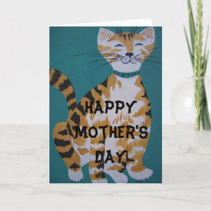 Tabby katt kort