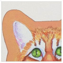 Tabby katt med Dancing Mice Pillow Tyg