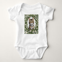 Tabby katt och Massachusetts Mayblommor 1 T Shirt