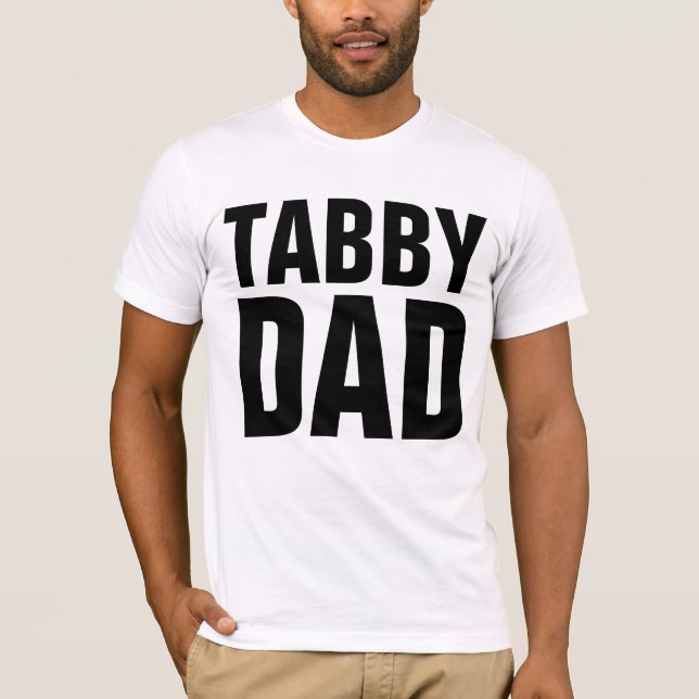 TABBY KATT PAPPA T-Shirts (Framsida)