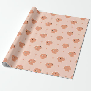 Tabby katt par presentpapper
