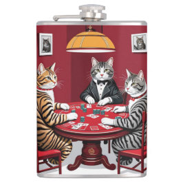 Tabby katt Poker Fickplunta