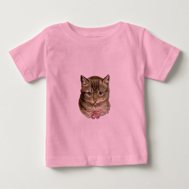 Tabby katt t shirt (Framsida)