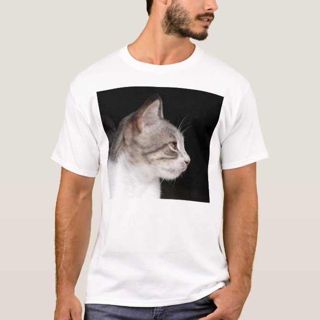 Tabby katt tee (Framsida)