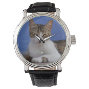 Tabby katt Watch Armbandsur
