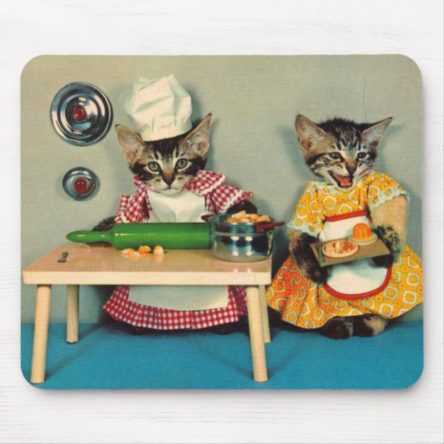 tabby Kattchef och kattassistent Musmatta (Framsidan)