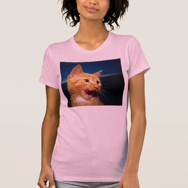 Tabby kattT-tröja Tee Shirt (Framsida)