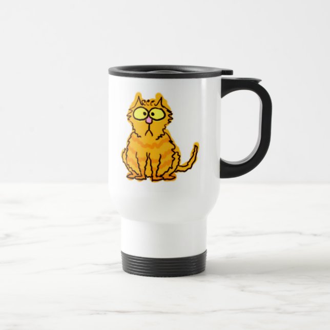 Tabby katttravel mug resemugg (Höger)