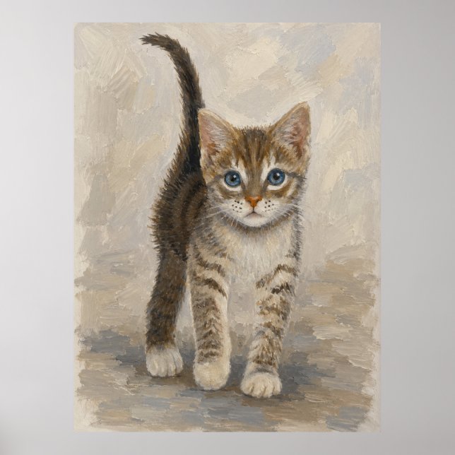 Tabby Kattunge Poster (Framsidan)