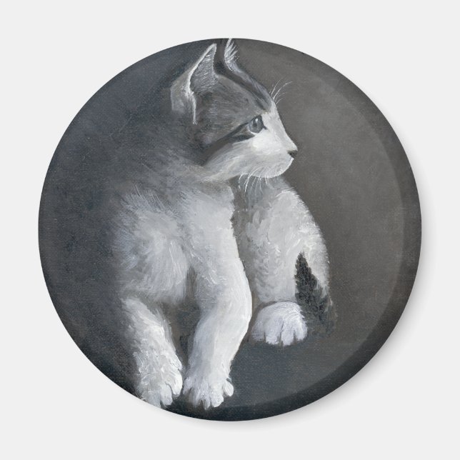 Tabby Kitten Magnet (Framsidan)