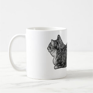 Tabby med Tassar Tuckat Kaffemugg