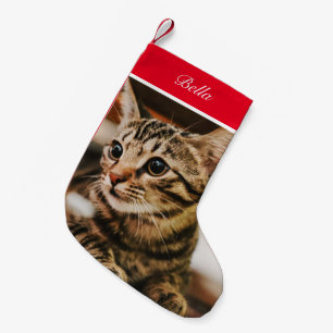 Tabby-utseende (Anpassa den) Liten Julstrumpa