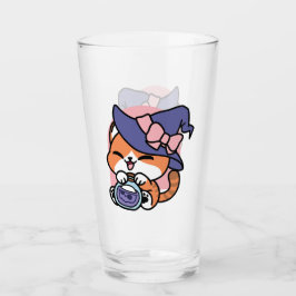 Tabby Witch Brew – Cute Halloween Cat Design Glaskopp