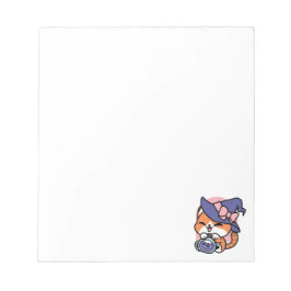 Tabby Witch Brew – Sött Halloween Kattdesign Anteckningsblock